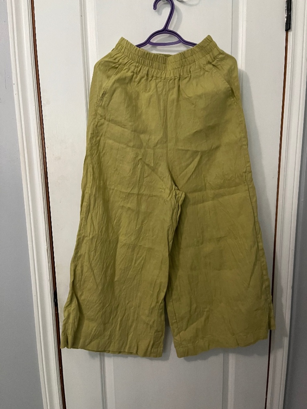 NotPerfect Linen Wels Pants Pistachio Mist